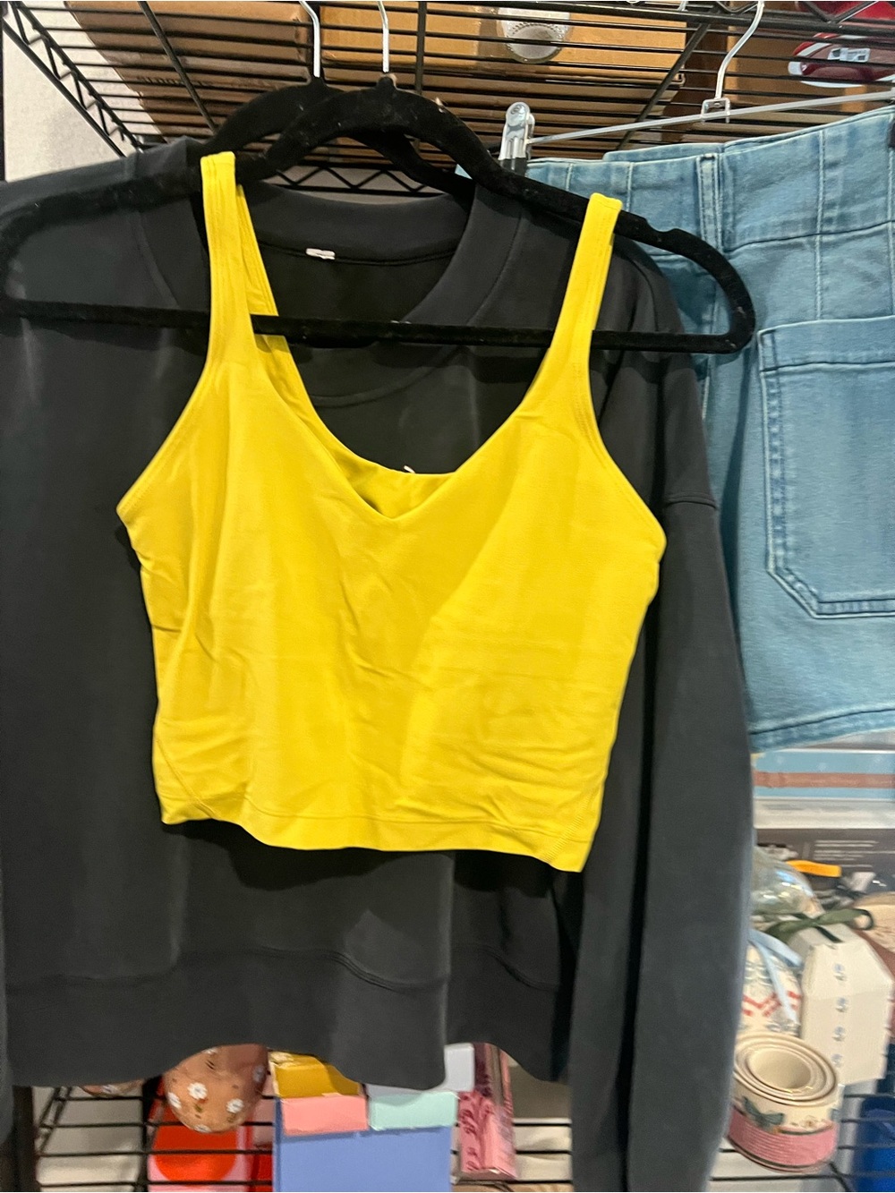 Lululemon Align Tank In Soleil Yellow, Sz 4 - Picture 3 of 3